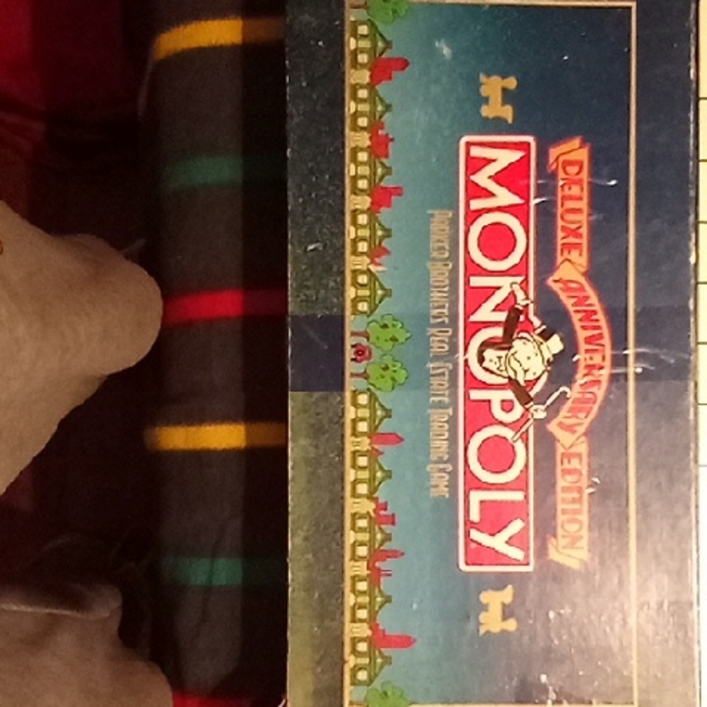 Monopoly Deluxe Anniversary Edition Board Game